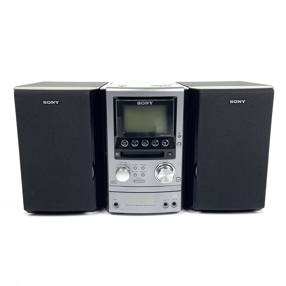 ソニー CMT-M3 SONY CD MD カセット オールインワンコンポ HCD