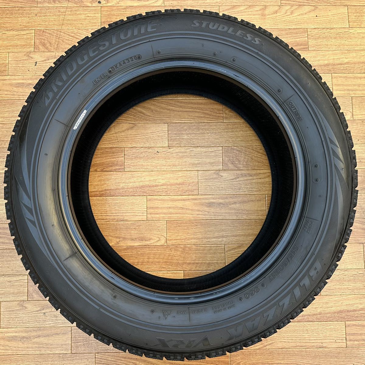 215/60R17 ブリヂストン VRX 2020年製 ☆ DIASSO 7-17+52 5H112 17インチ