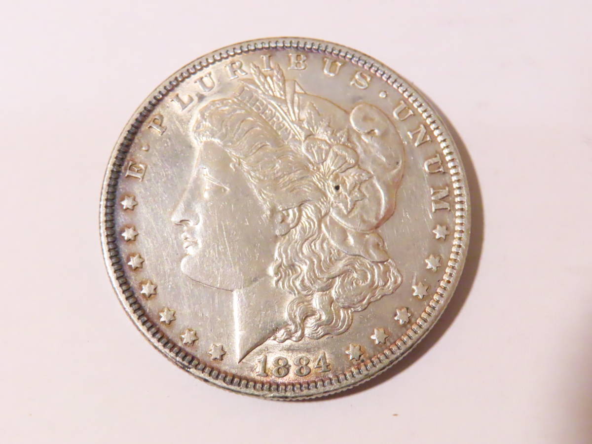 アメリカ モルガンダラー 1884年 NGC 0 1892年年号揃い1ドル記念 4）