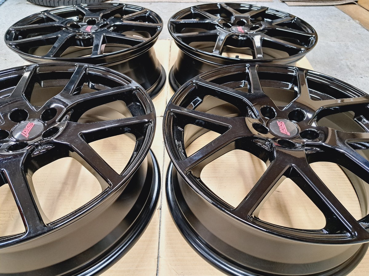 ほぼ新品】スバル XV STI 純正 オプション 18インチ ホイール 4本