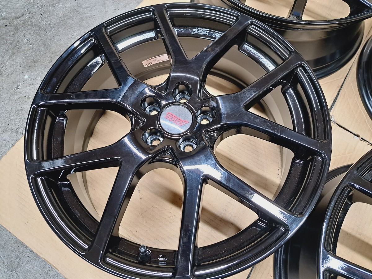 ほぼ新品】スバル XV STI 純正 オプション 18インチ ホイール 4本