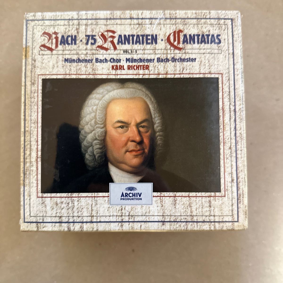 バッハ カンタータ集 CD 26枚組 カール・リヒター カンタータ集（75曲） カール・リヒター＆ミュンヘン・バッハ管弦楽団