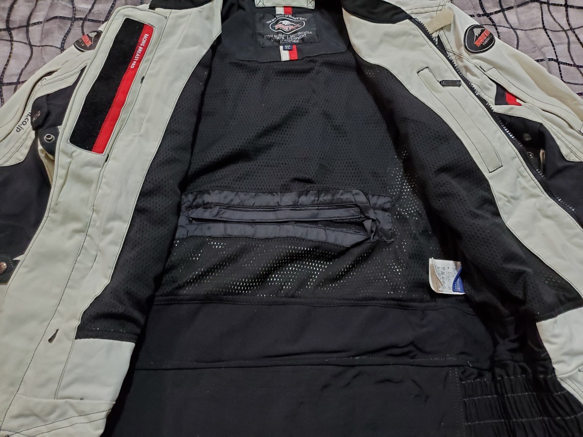 XL】クシタニ ウィンターパドックジャケット ホワイト プロテクター