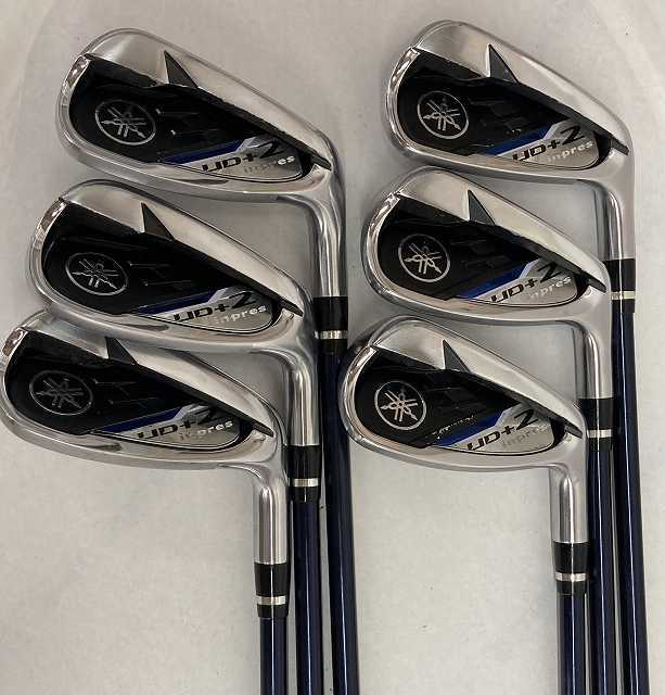 ヤマハ/inpres UD+2 (2021年) アイアン/AIR SPEEDER for YAMAHA M421i(SRフレックス)/6本#7-9P，A，AS