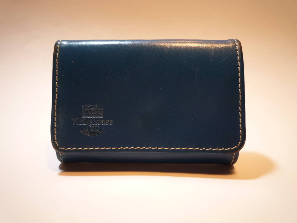 ホワイトハウスコックス 39859 Whitehouse Cox/ホワイトハウスコックス ブライドルレザー HOLIDAY LINE コインケース 限定