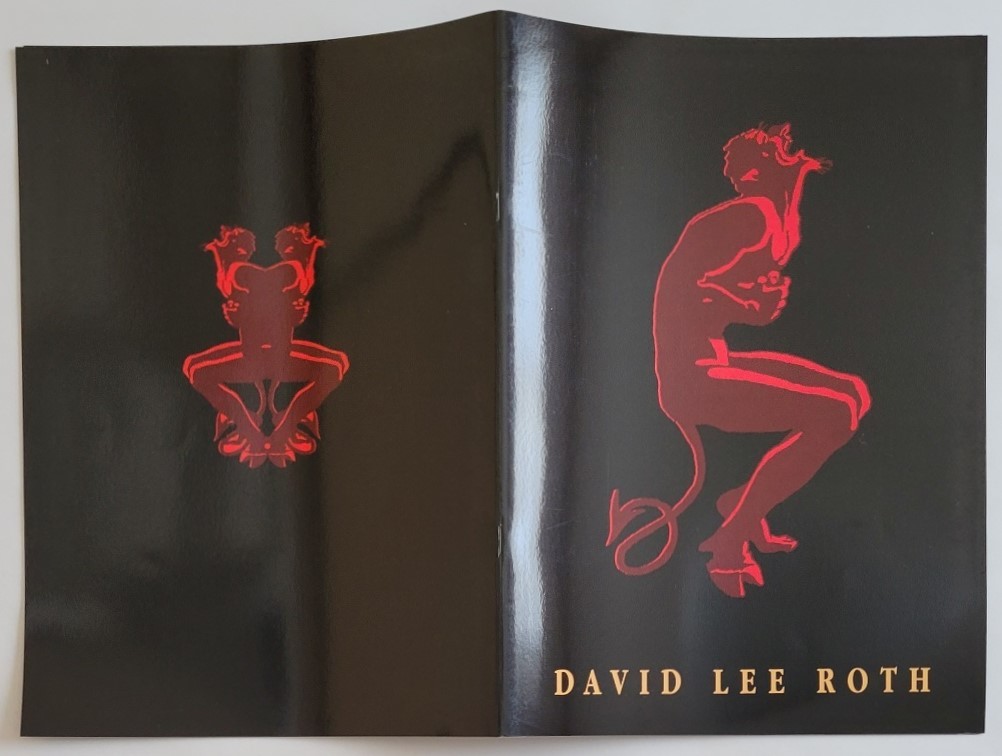 DAVID LEE ROTH パンフ4冊 チラシ 1988 SKYSCRAPER JAPAN TOUR 日本公演 来日 A LITTLE ...