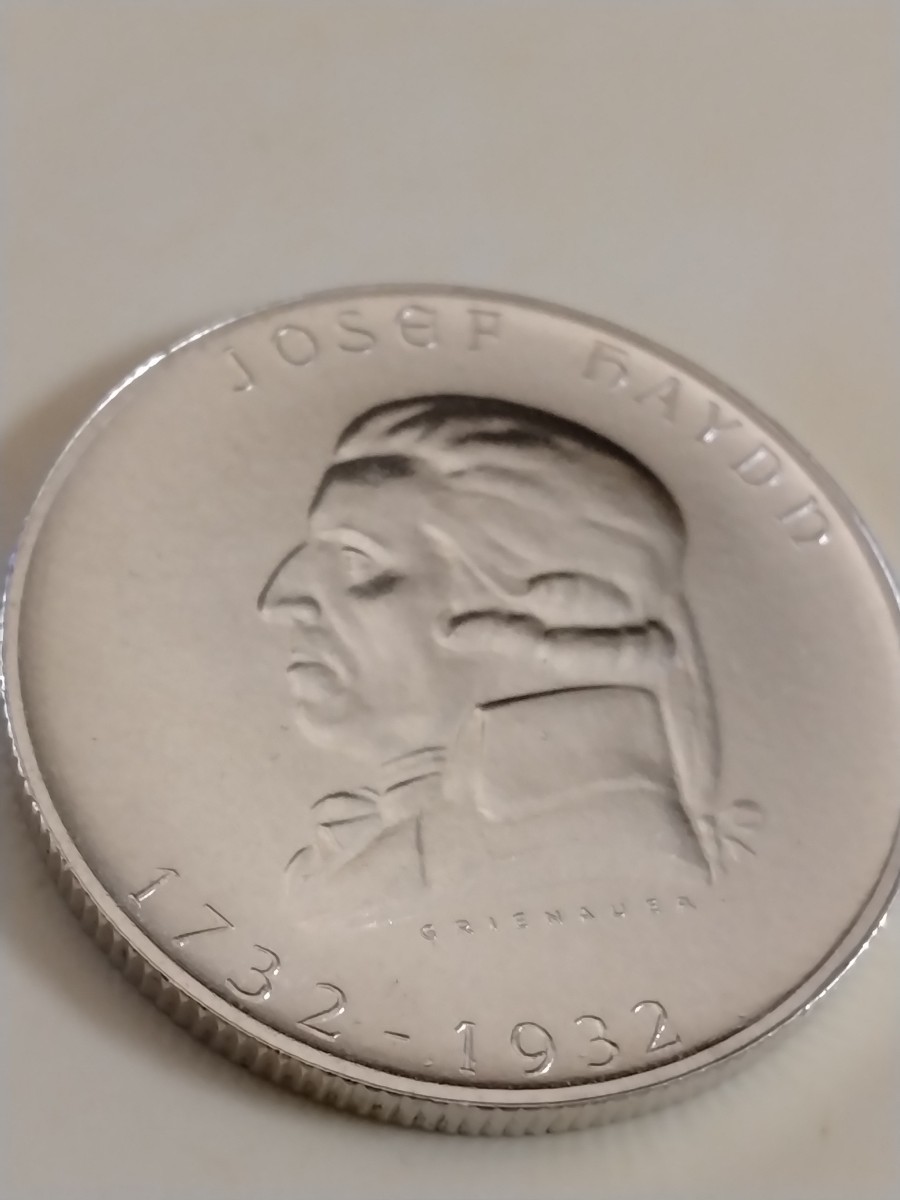 1991年 オーストリア銀貨 100シリング モーツァルト没後200年記念銀貨