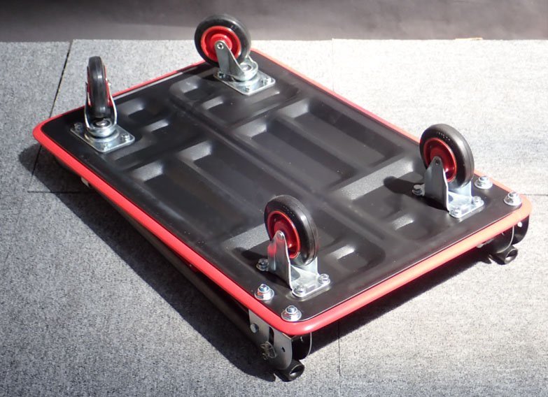 売り切り/新品　台車 積載荷重150Kg 静音　SS.D-15.0SHR(管理番号No-NG)