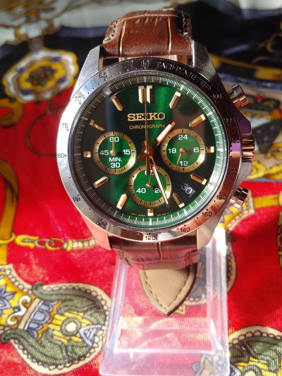8T63-00D0 SEIKO セイコー クオーツ腕時計 ラウンド 稼働品⁄美品SEIKO