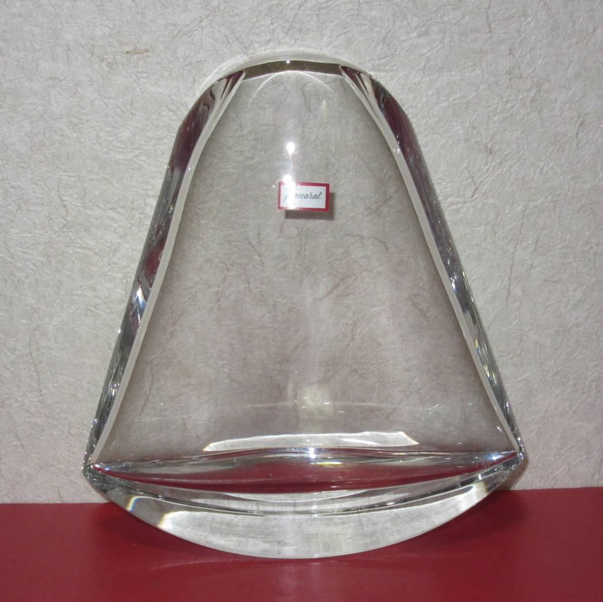 ○バカラの花瓶○廃盤品？『メトロノーム』○USED○箱入り○格安即決
