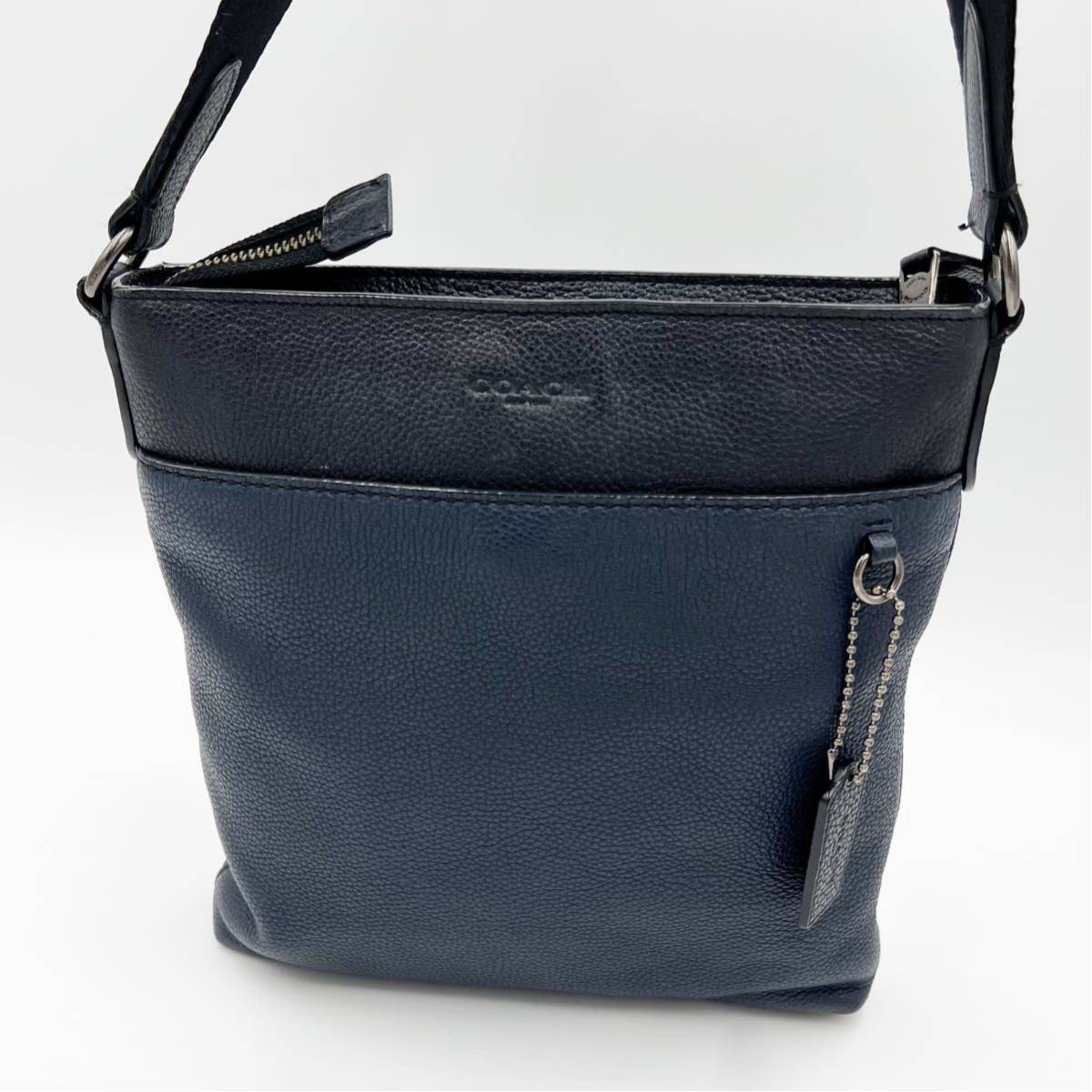 極美品】COACH コーチ メンズ ゴッサム スリム ボディ ショルダー 
