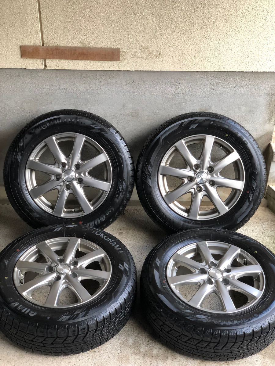2019年製☆ ヨコハマ iG60 195/65R15 タイヤ・ホイールセット ノア