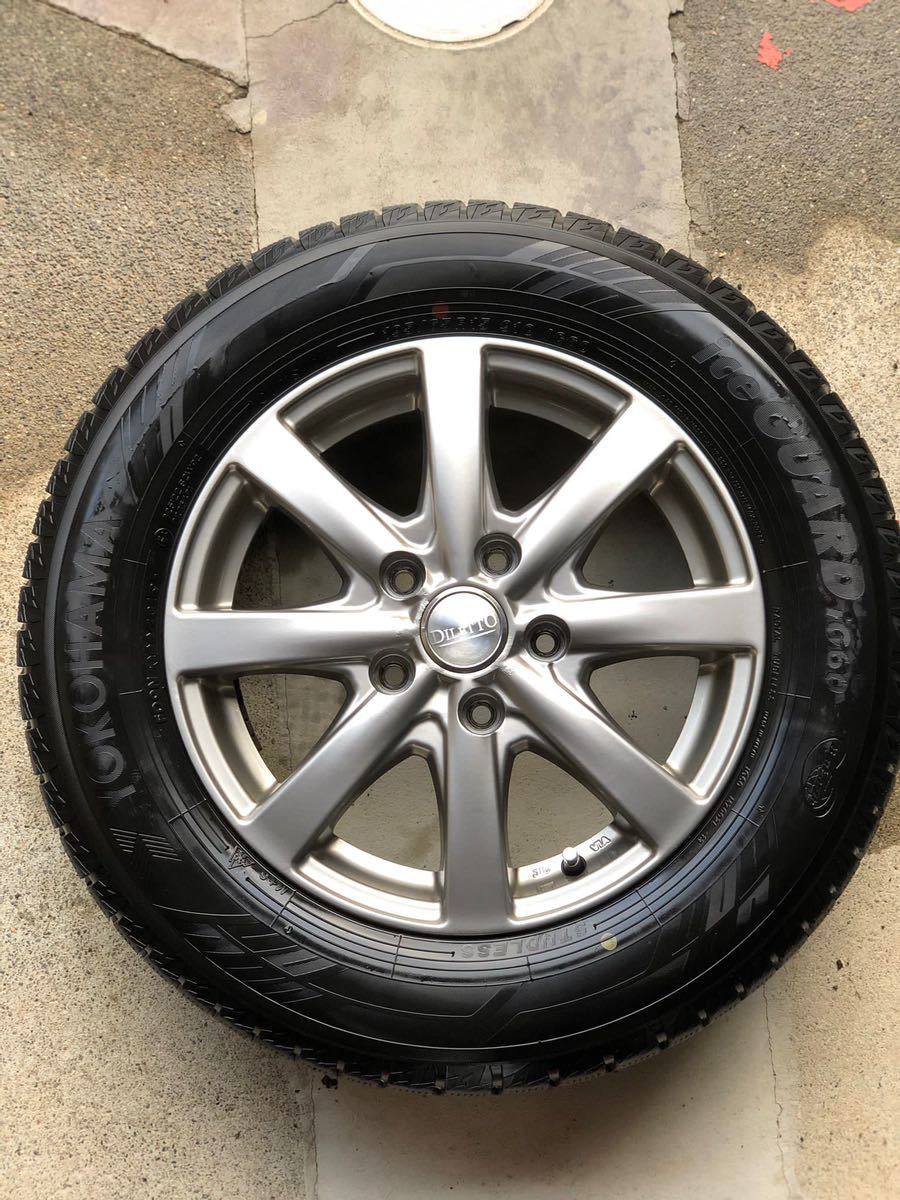 2019年製☆ ヨコハマ iG60 195/65R15 タイヤ・ホイールセット ノア