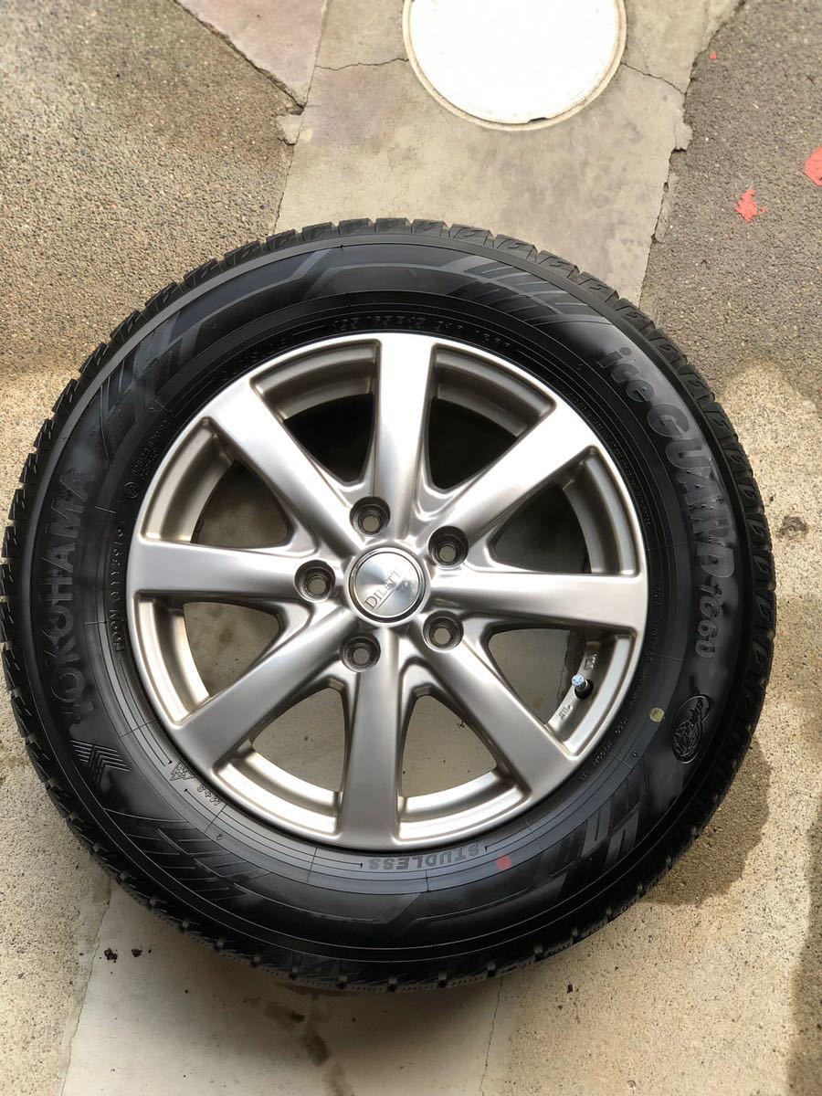 2019年製☆ ヨコハマ iG60 195/65R15 タイヤ・ホイールセット ノア