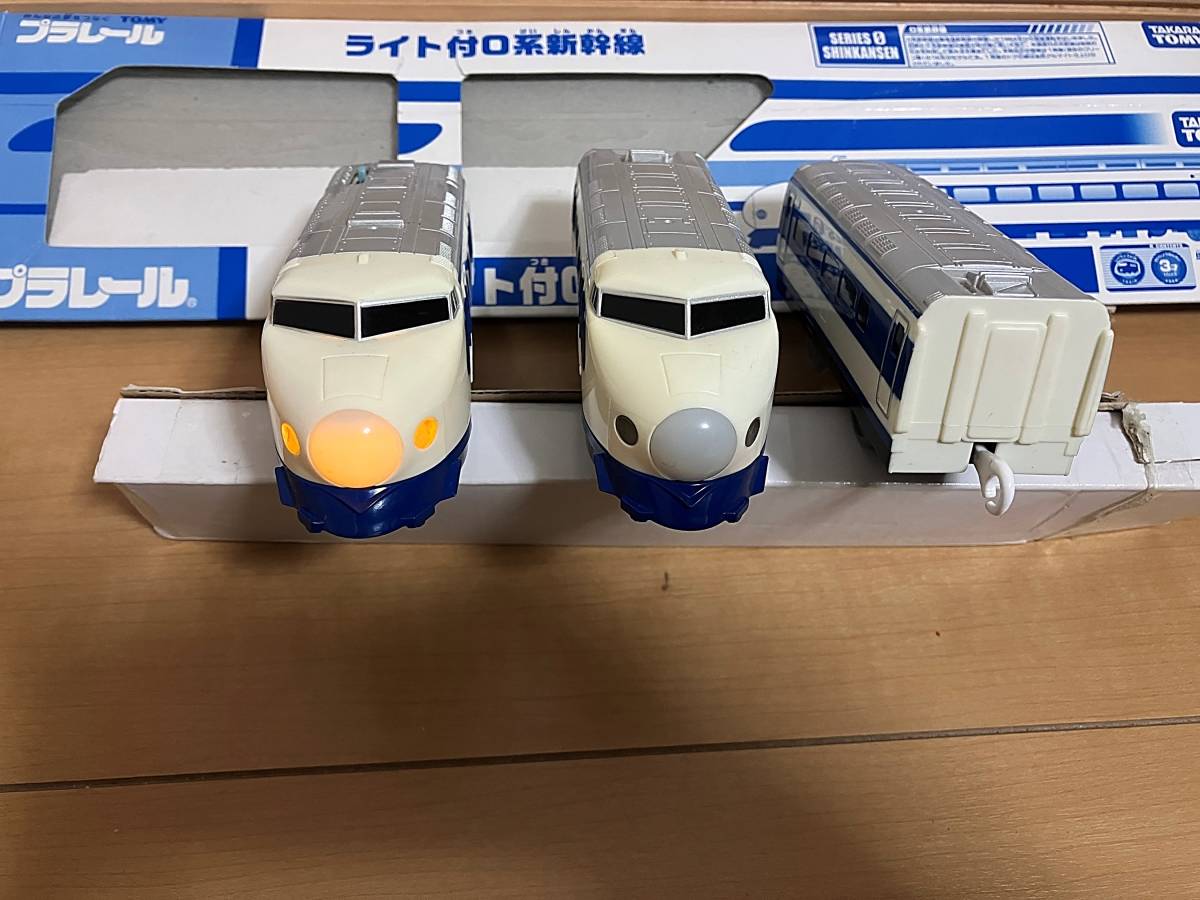 プラレール ライト付0系新幹線【美品】_1