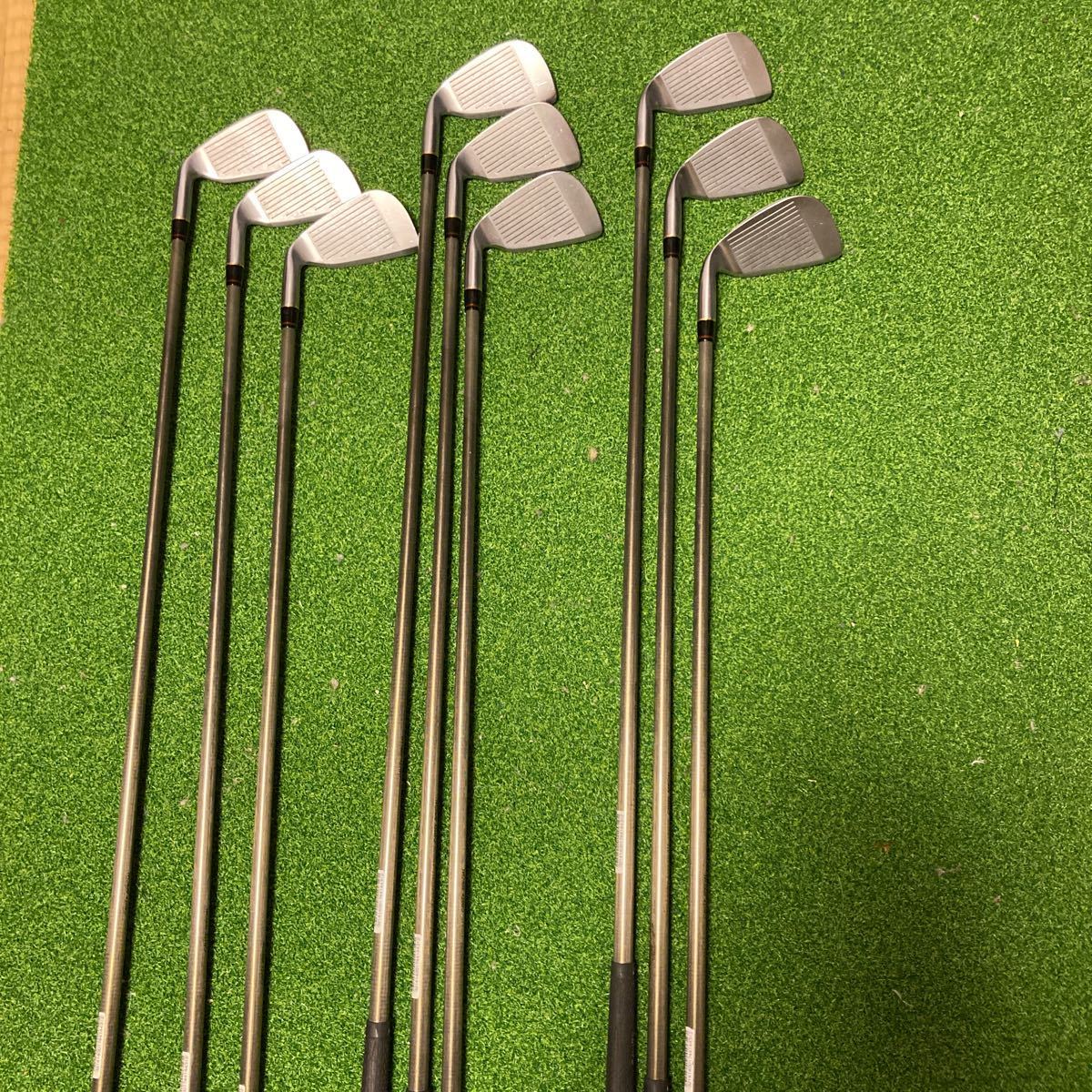 本間ゴルフ　レディース　NEW ＬB-280 24K 24金リング　4〜S 9本　SUPER LIGHT TITANIUM CARBON 4星　HONMA アイアンセット_2