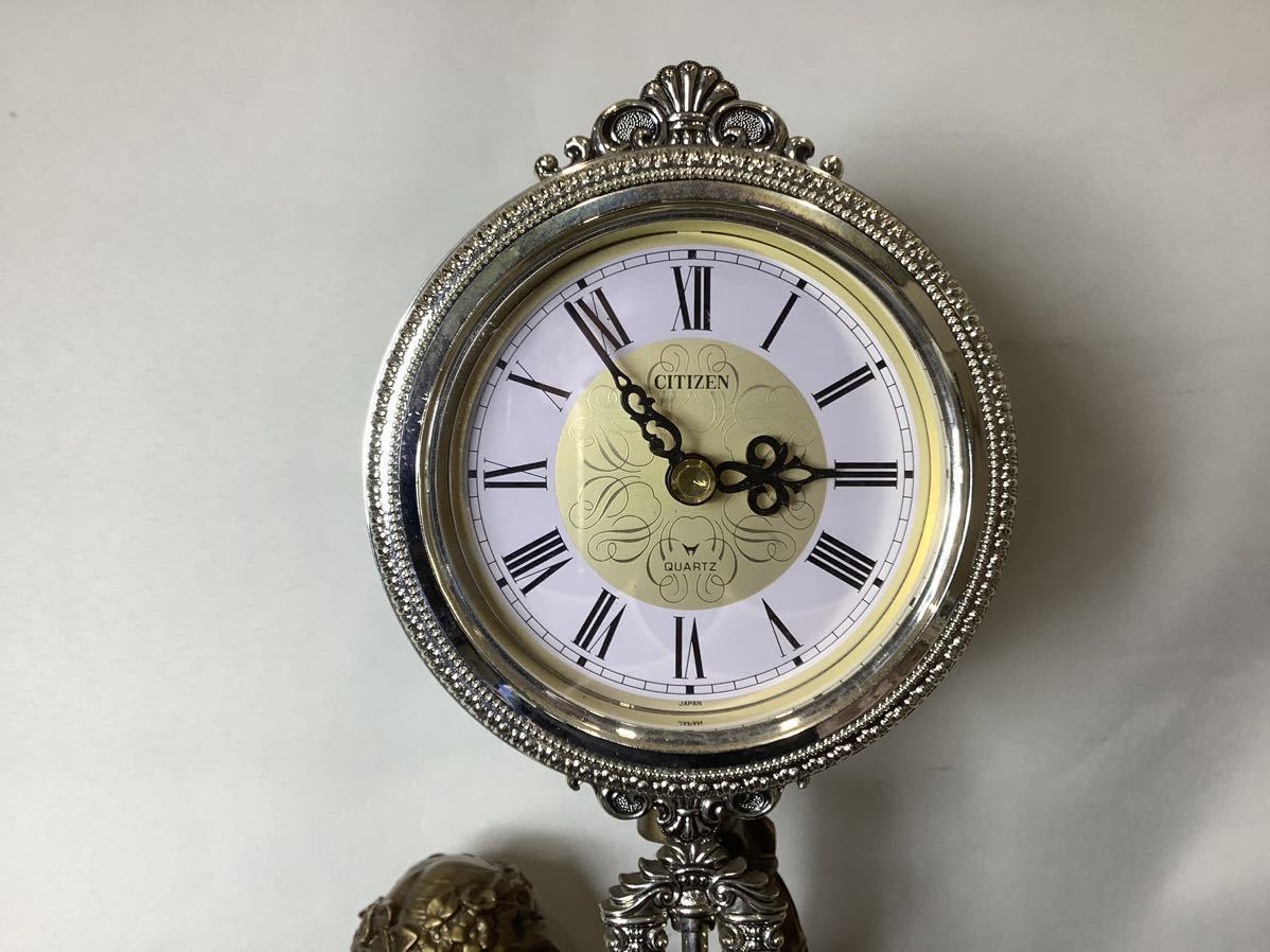 CITIZEN シチズン 女神 美閃の女神 振り子時計 ヴィーナス オブジェ型