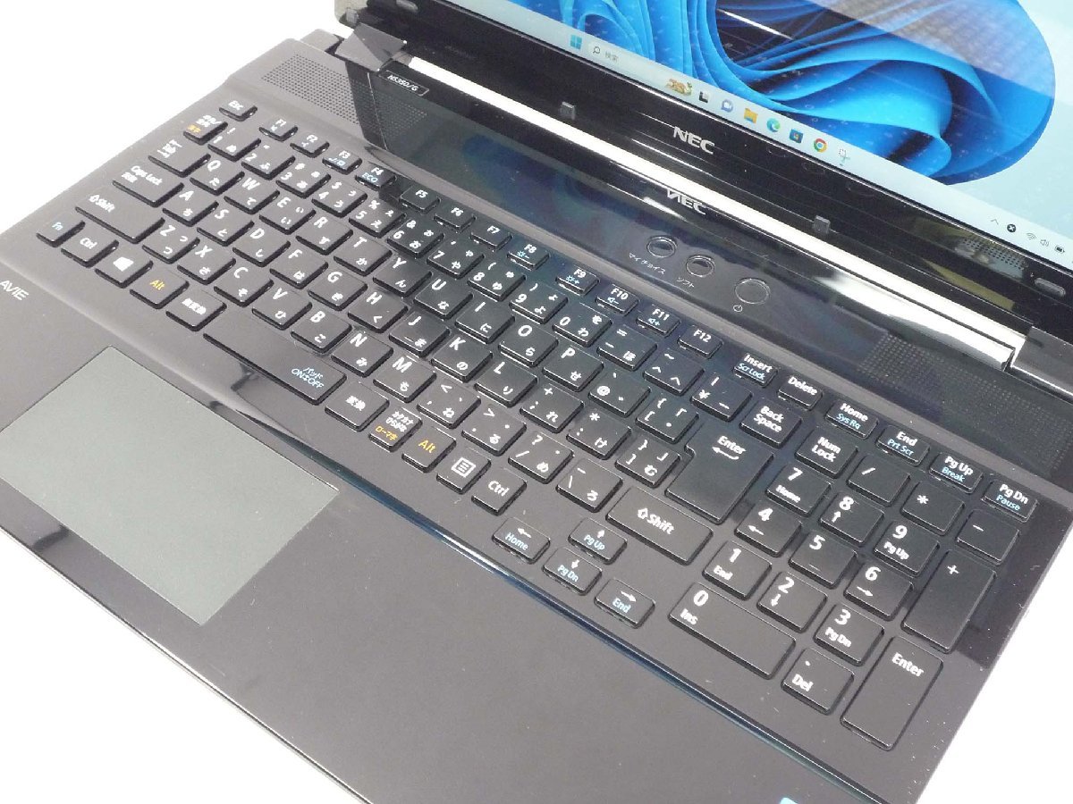○NEC LAVIE NS350/G / i3-7100U / 4GBメモリ / 500GB HDD 