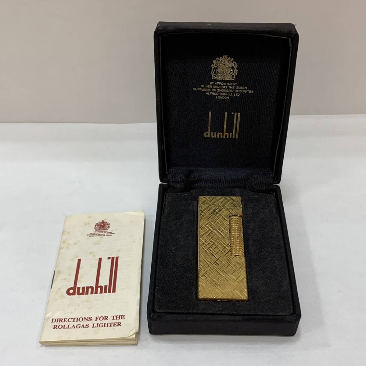 #14316　dunhill　ライター　火花未確認　ダンヒルライター　現状保管品