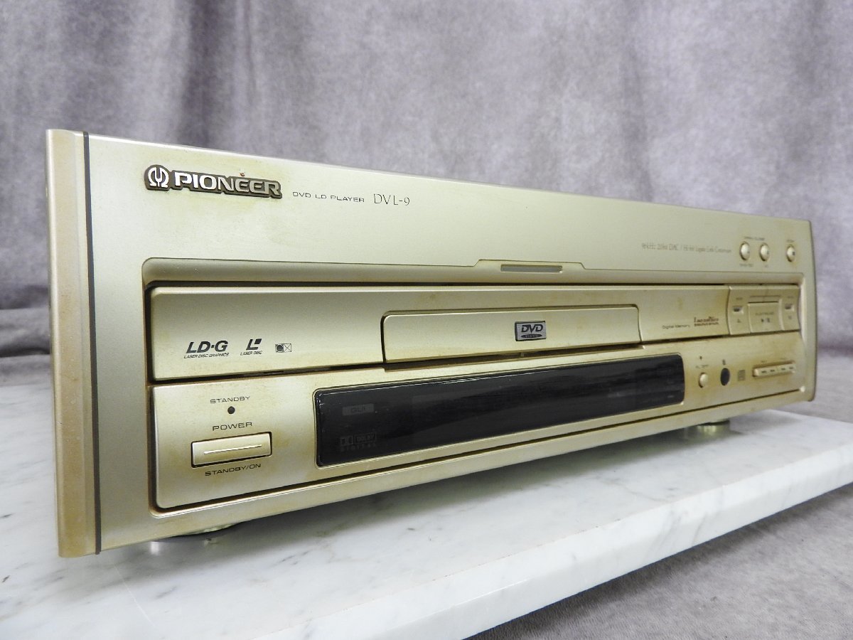 Pioneer パイオニア DVD LDプレーヤー DVL-919 リモコン 説明書付 DVL