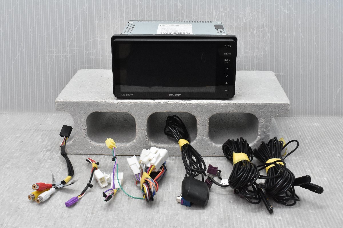 ジャンク イクリプス 地デジ メモリー ナビ AVN-LS01W 地図データ 2020年 Bluetooth対応　*71