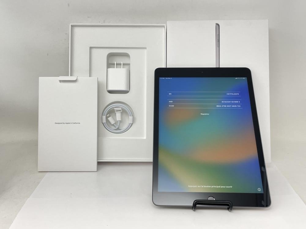 U249【超美品・保証有】 iPad 第9世代 64GB Apple 国内版SIM フリー