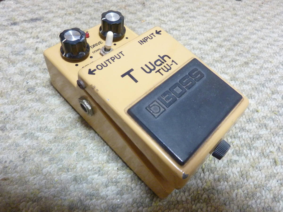 80年代製 Boss製 ビンテージエフェクター T Wah TW-1 恐らく 【公式通販】
