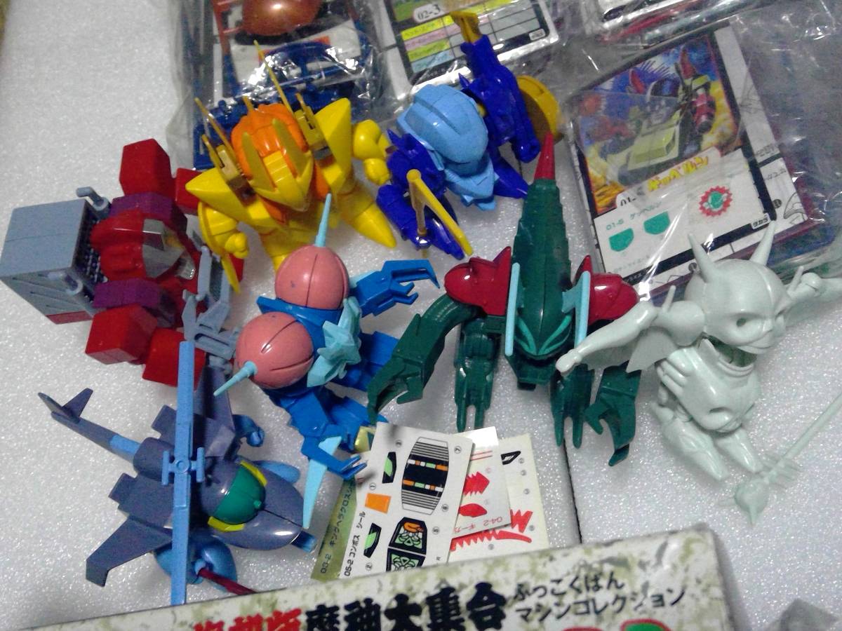 タカラ 　魔神英雄伝ワタル　ゴーストンセット　14体 魔神英雄伝ワタル ゴーストン魔神14体セット（ジョイントパーツ付