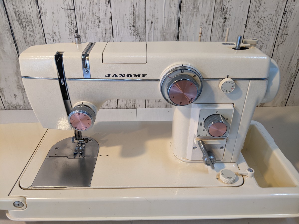 JANOME/ジャノメ ミシン MODEL 802 ミシンケース/フットペダル/カム 