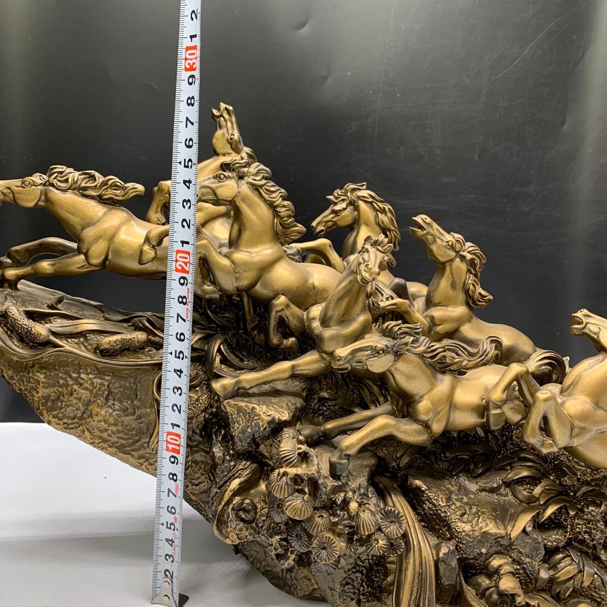 Yahoo!オークション 5-12-16□ 九頭馬 伝統工芸 工芸美術 特製 開運