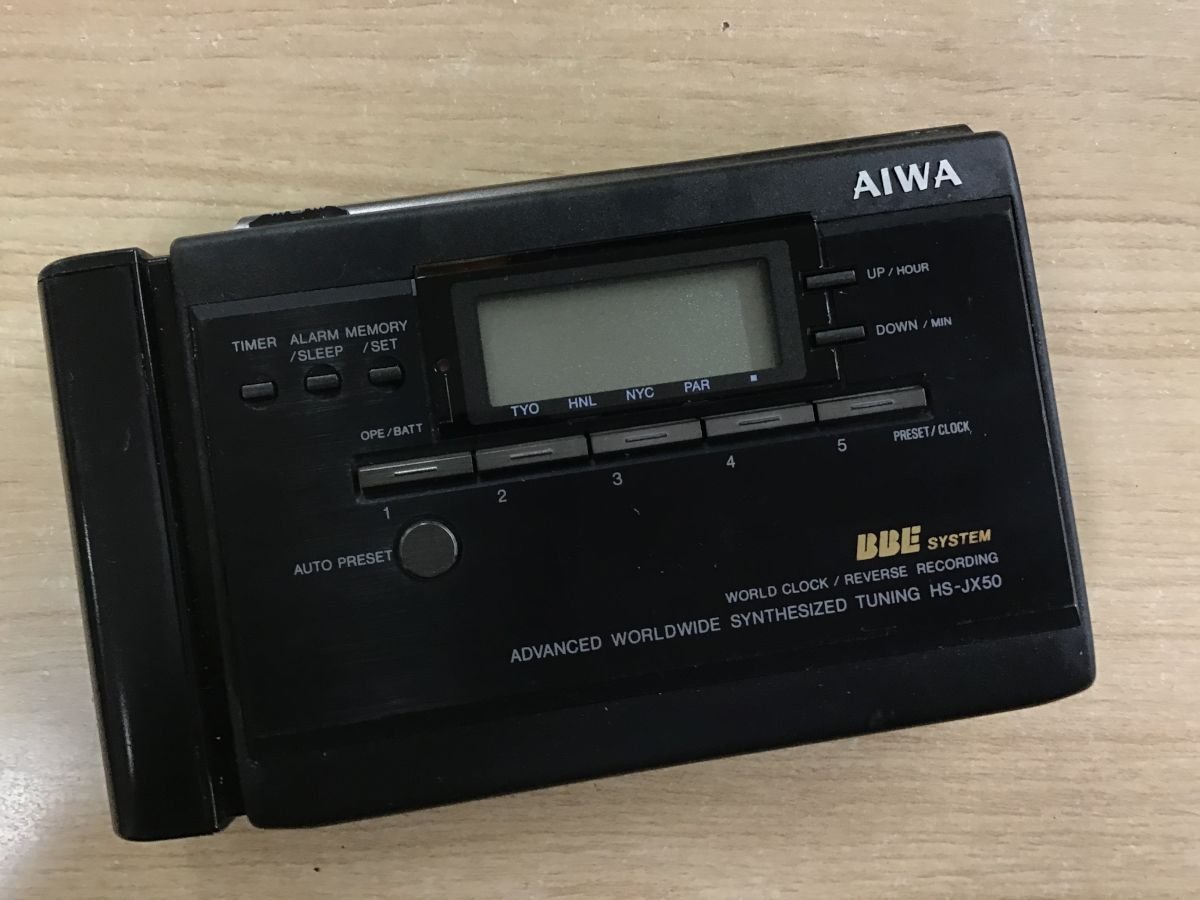 AIWA HS-JX50 アイワ cassetteboy カセットプレーヤー カセットボーイ◆ジャンク品 [2183W]