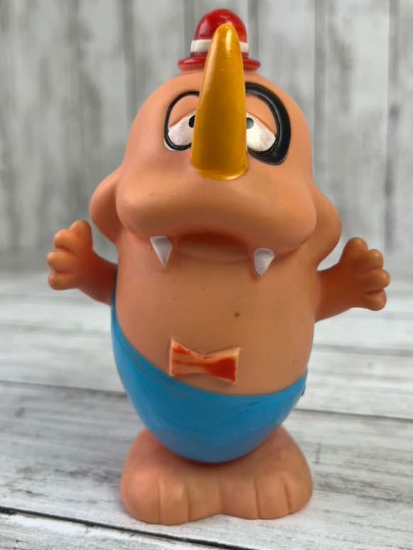 即決 当時物 中島製作所 グズラ ゼンマイ人形 ソフビ