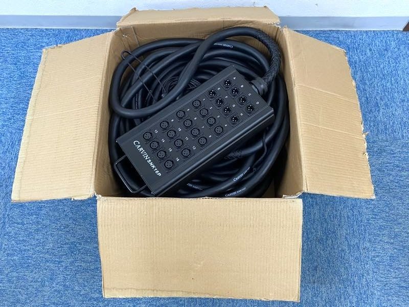 現状でのお渡し ◇ CARVIN SNK16P ◇ カービン マルチケーブル 約30m