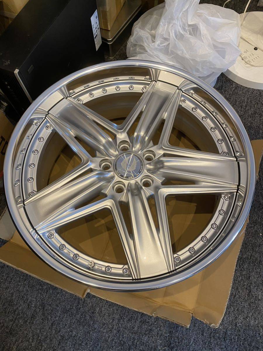 エイムゲイン AIMGAIN Gラグゼ G-LUXE 21インチ PCD120 LS460 LS600H BMW タイヤセット ATR SPORT