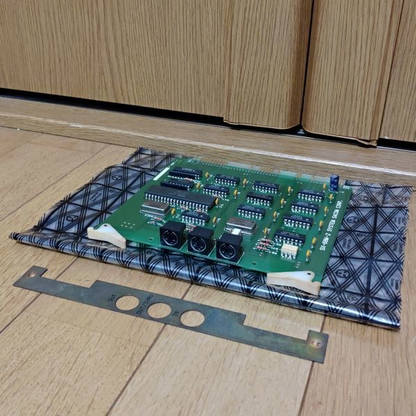 動作品】SYSTEM SACOM SX-68M2 MIDIボード SHARP X68000 シャープ