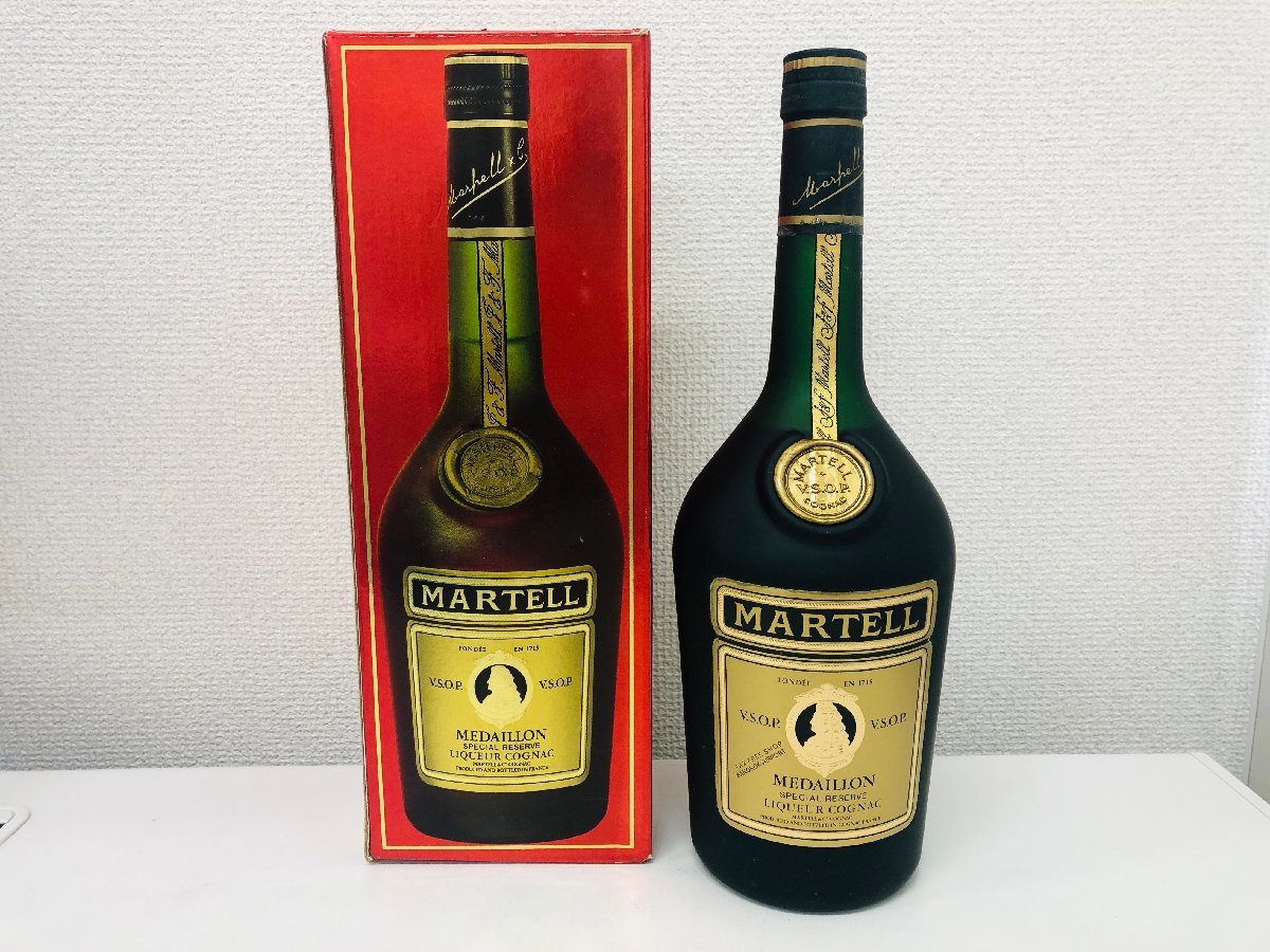 M13】MARTELL VSOP MEDAILLON マーテル VSOP メダイヨン 1000ml 40