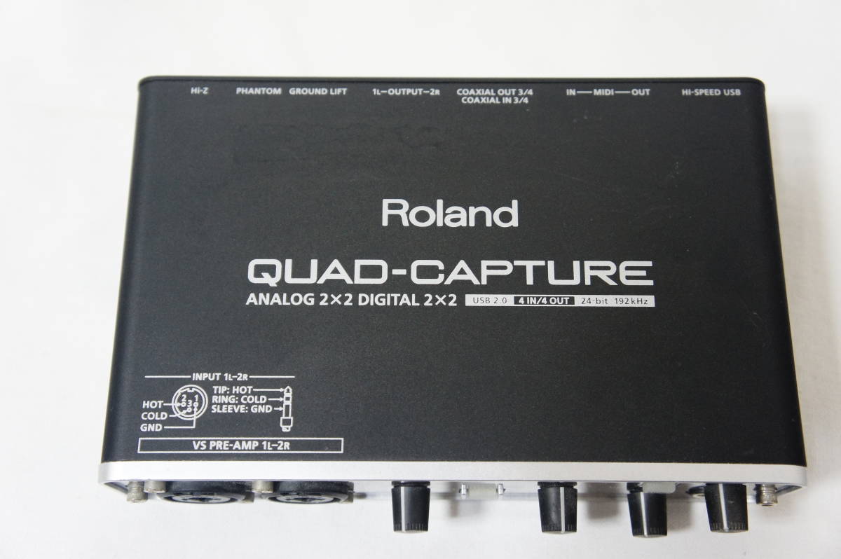 Roland ローランド QUAD-CAPTURE UA-55 オーディオインターフェース UA