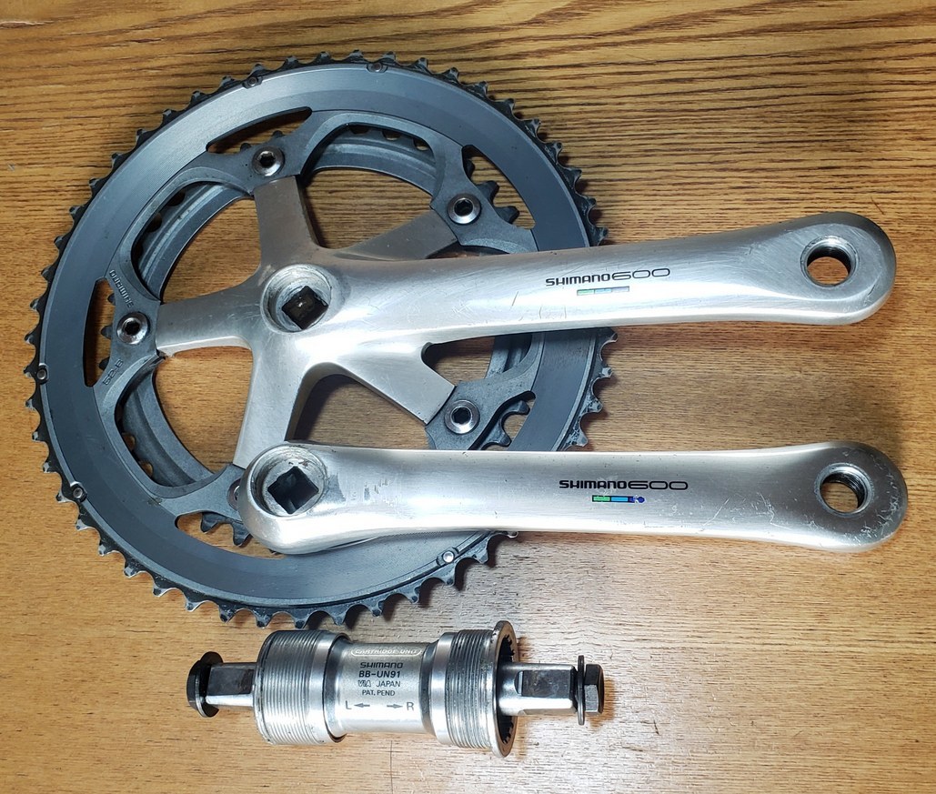 SHIMANO ULTEGRA シマノ アルテグラ FC-6400 172.5ｍｍ 52/39TX10Sクランク＆B.B（送料無料）