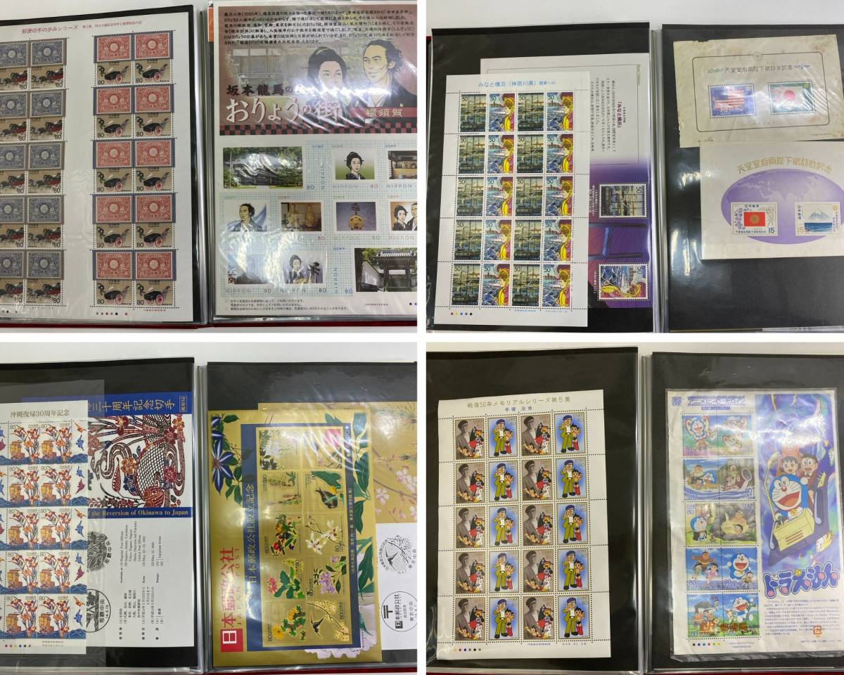 遺品整理　切手シート大量　希少　美品　額面総額3万円オーバー！1円スタート　記念切手　特殊切手 総額70万以上 切手大量まとめ 額面746,803円分