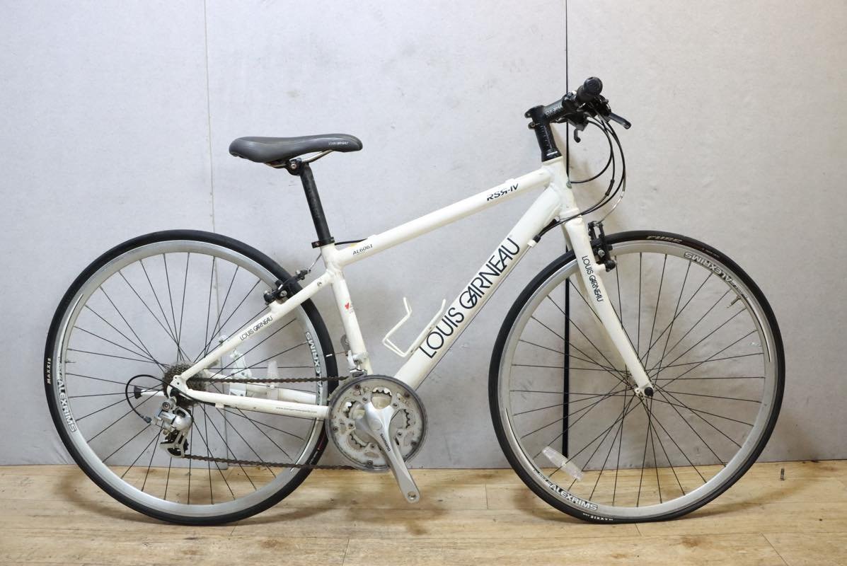 クロスバイク LOUIS GARNEAU RSR-Ⅳ ホワイト クロスバイク LOUIS