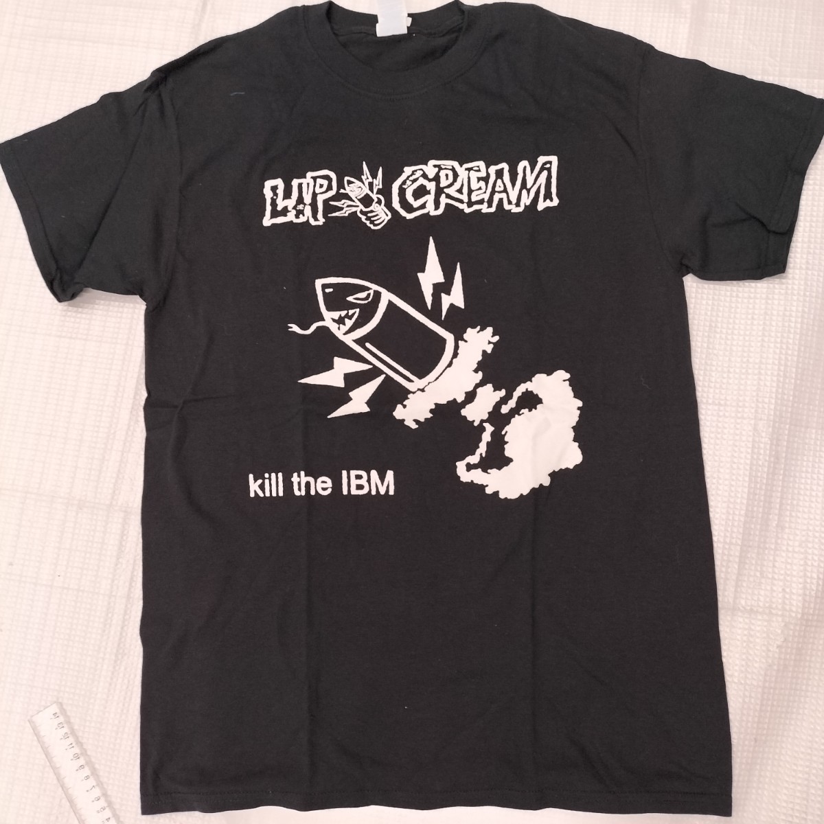 LIP CREAM Tシャツ gauze gism death side bastard nightmare愚鈍sob