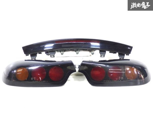 【後期 美品！】 マツダ 純正 FD3S FD RX-7 RX7 後期 テールライト テールランプ テール フィニッシャー 1台分 KOITO220-61639 286-61639