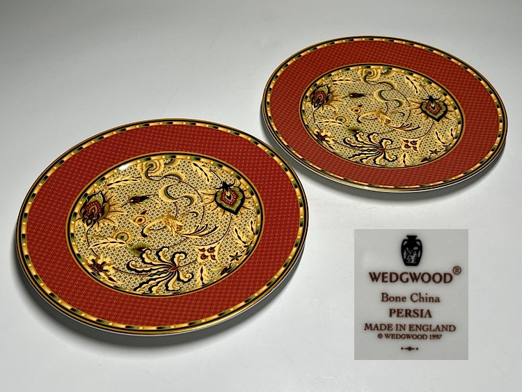 新品・未使用ウェッジウッド wedgwood プレート2枚 新品 ハンティング