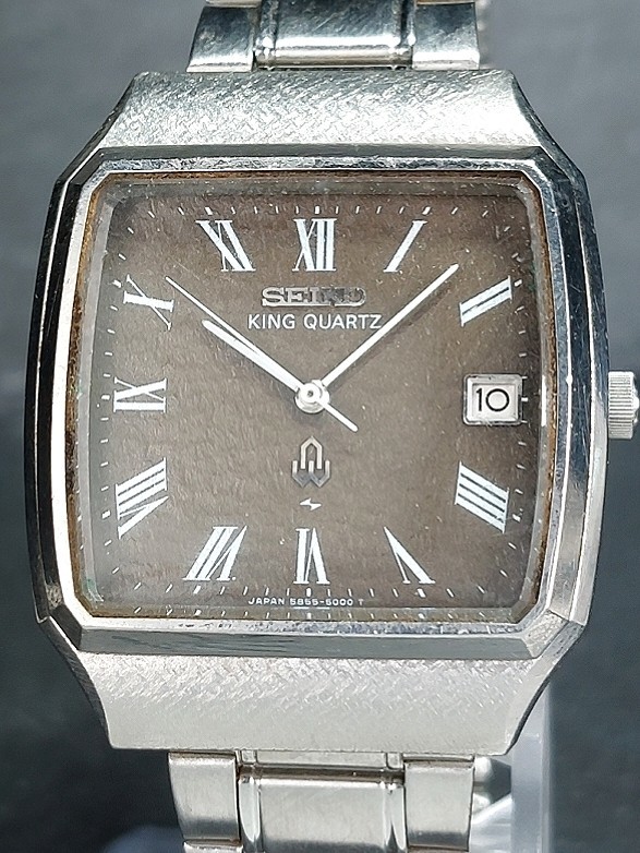 激レア SEIKO KING QUARTZ セイコー キングクオーツ 5855-5000