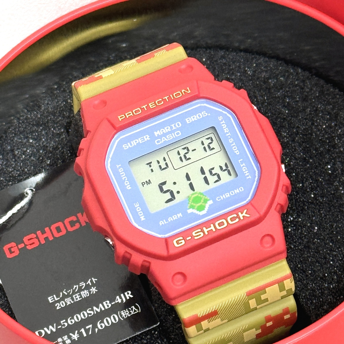 □未使用□タグ付き□CASIO G-SHOCK スーパーマリオブラザーズコラボ 