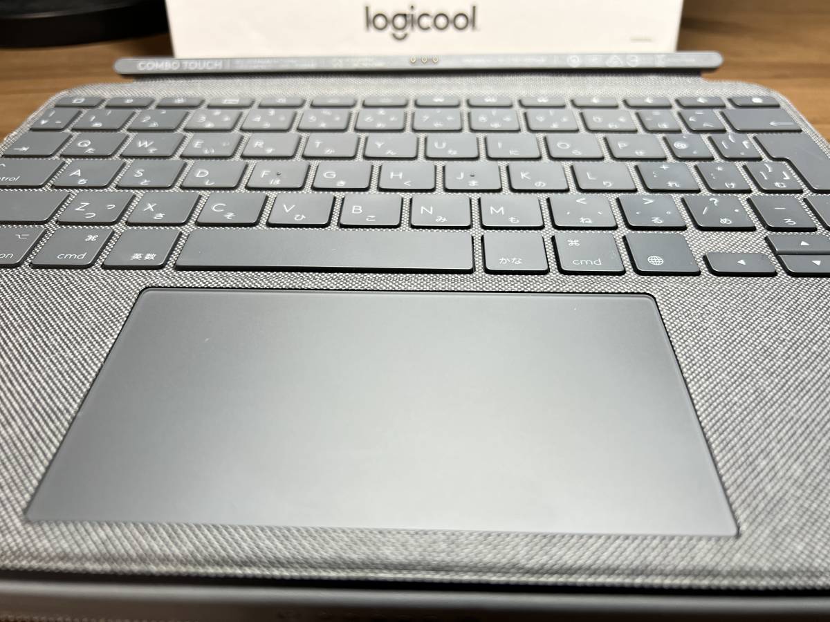 ロジクール COMBO TOUCH iK1095GRAr 着脱式キーボードケース iPad Air 