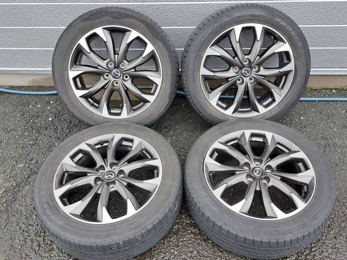☆マツダ KE系 CX-5 Lパッケージ 純正 19インチアルミホイール 19×7J