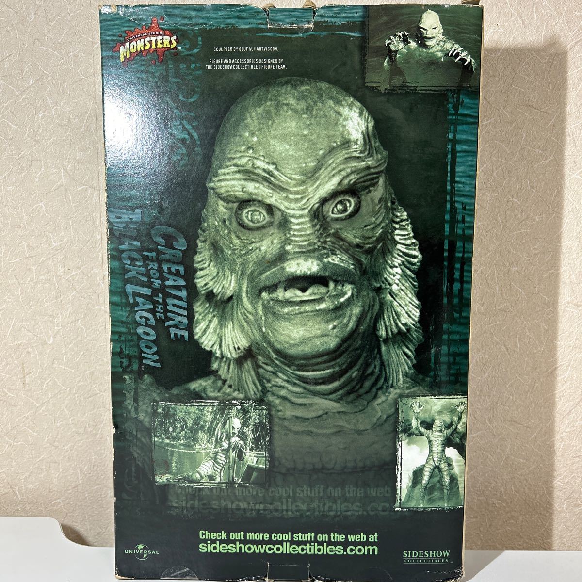 未開封 SIDESHOW 大アマゾンの半魚人 12インチ フィギュア 未開封