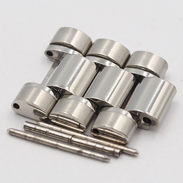 1円 良品 オメガ スピードマスター 純正ベルト 3コマ シルバーカラー