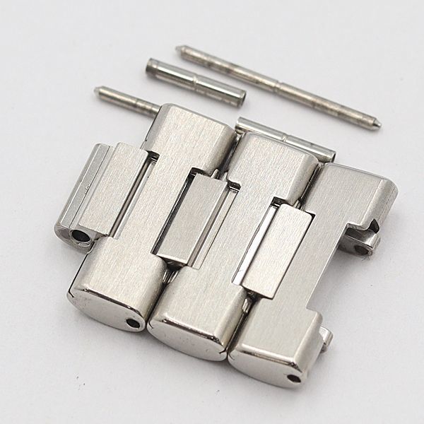 1円 良品 オメガ スピードマスター 純正ベルト 3コマ シルバーカラー